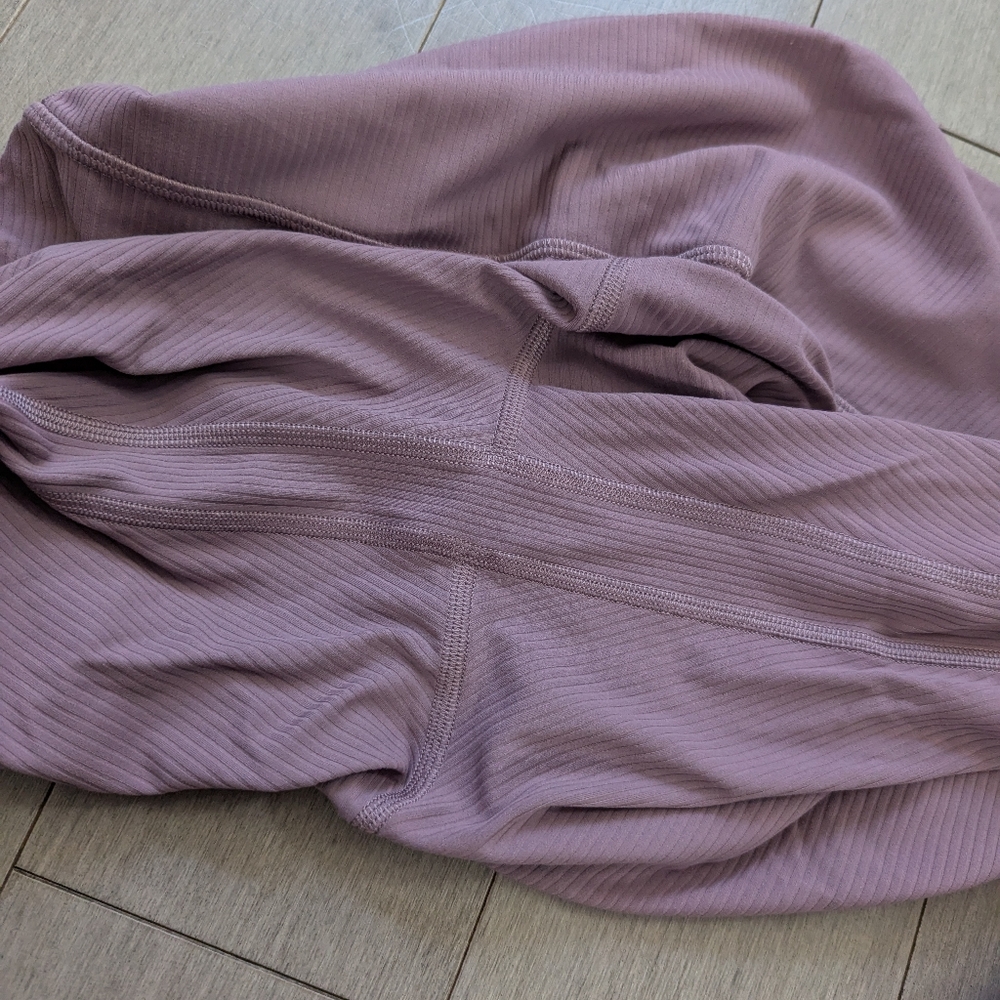 Lululemon Align Ribbed Legging Purple Ash Size 10 - Picture 8 of 12